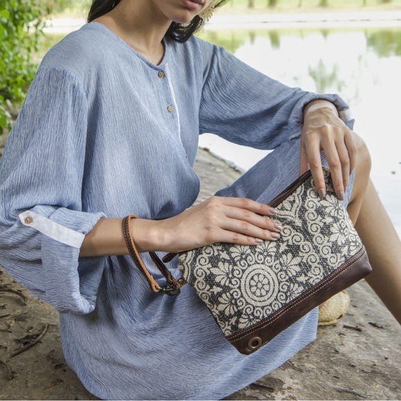 Myra Bag Bags Myra Bag Summer Mist Pouch Wristlet Nwt Poshmark